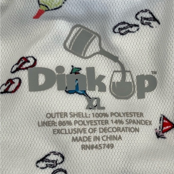 Dink Up Skort XL pickleball tennis golf happy hour beverages table tennis - Picture 3 of 16